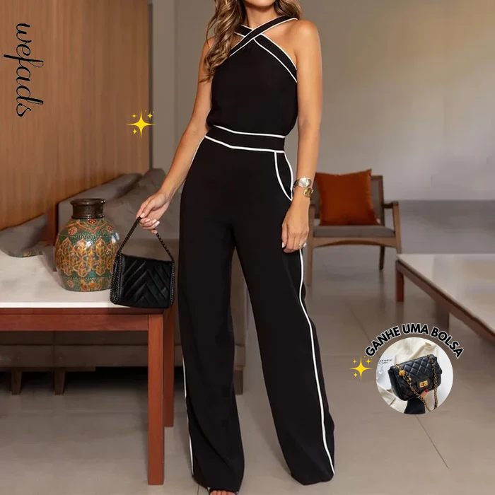 Macacão Maitê + Bolça Exclusiva de Brinde