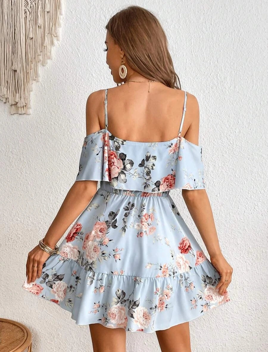Vestido Curto Estampado